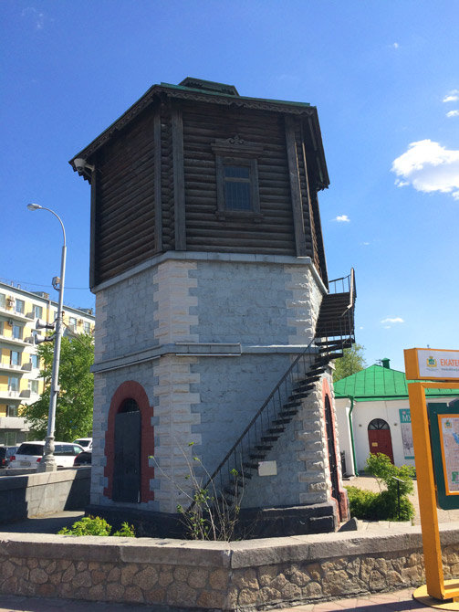 водонапорная башня на плотинке екатеринбург фото