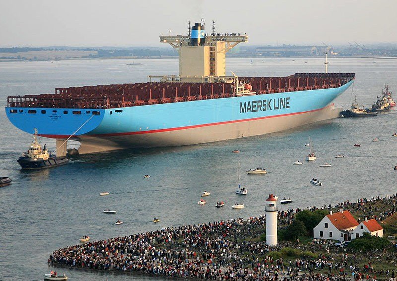 контейнеровоз emma maersk фото