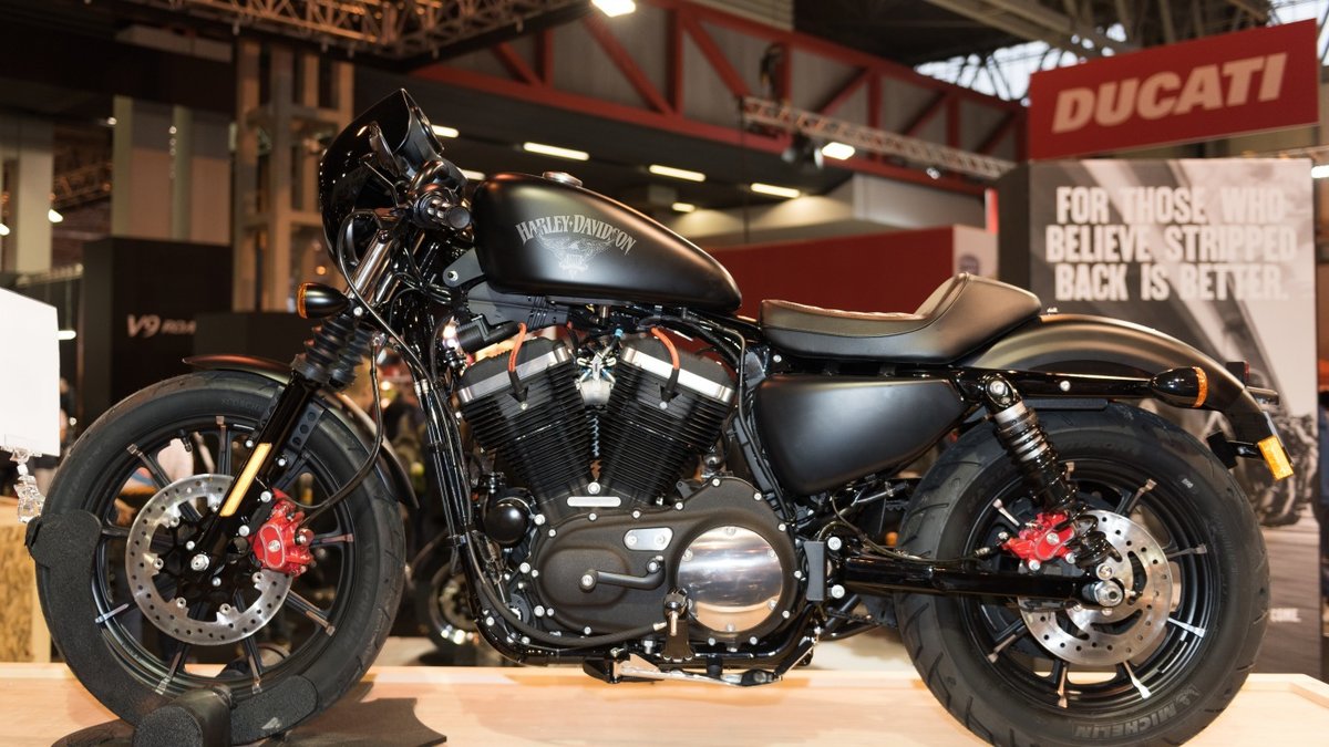 harley-davidson sportster iron 883 кастом фото