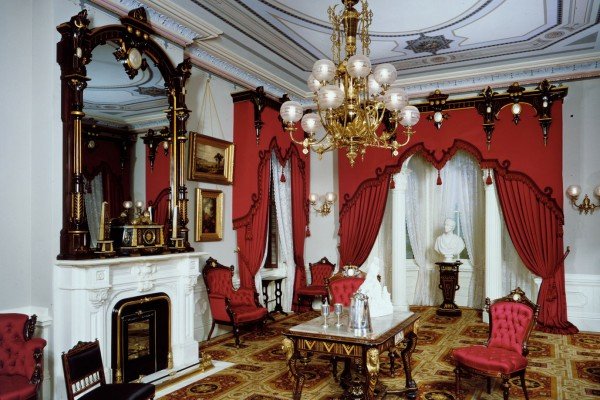 стиль ампир в интерьере фото