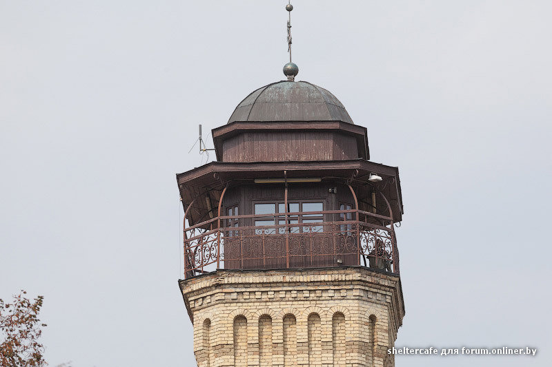 пожарная каланча гродно картина на здании фото