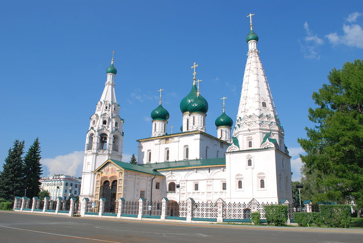 церковь ильи пророка в ярославле фото