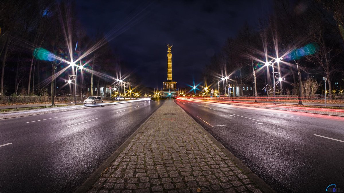 берлин ночью фото