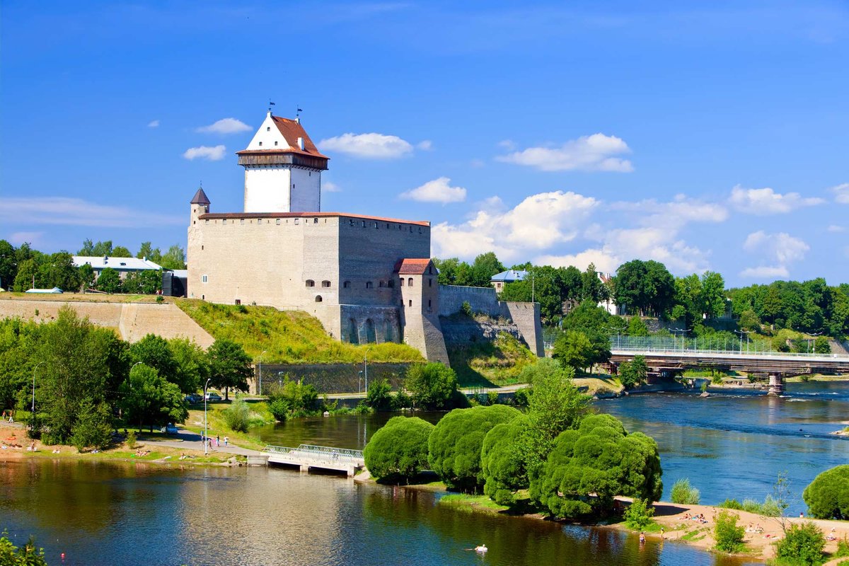 эстония замок нарва фото