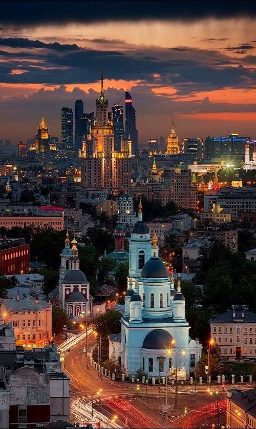 москва красивый город фото