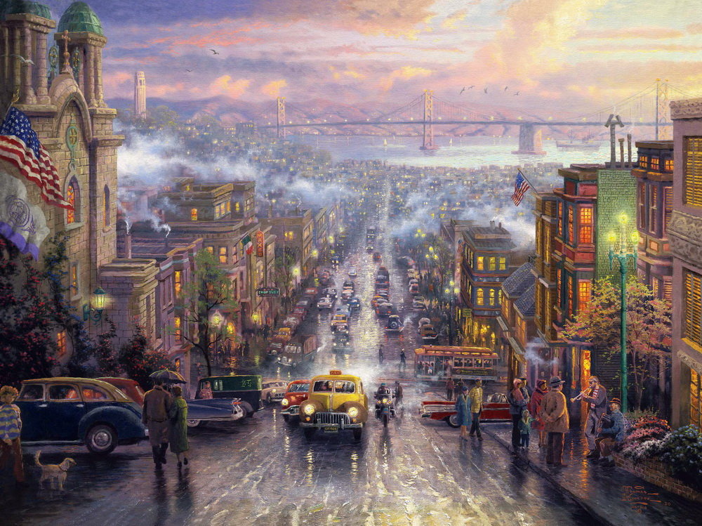 томас кинкейд сан франциско фото