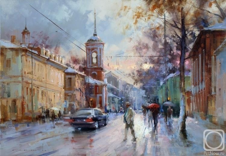 живопись , алексей шалаев , пейзаж, москва фото