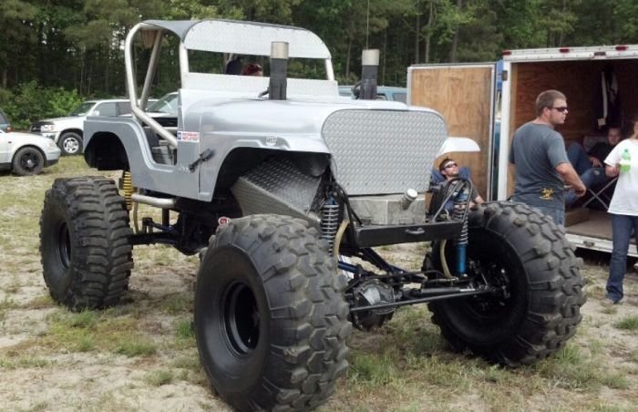jeep cj5 off road фото