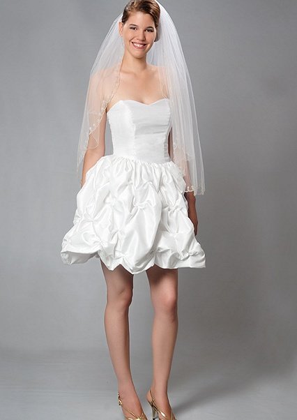 креативное платье невесты 