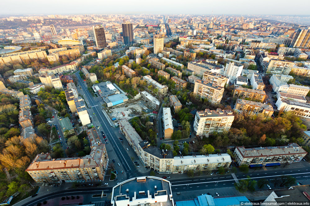 киев с высоты фото