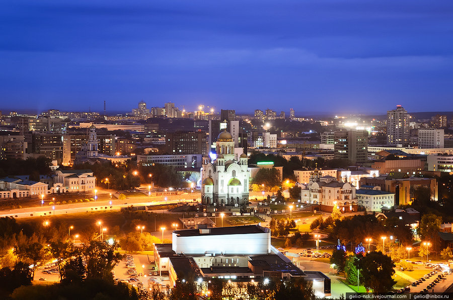 екатеринбург с высоты фото