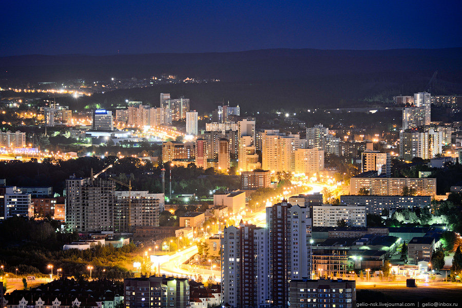 ночной екатеринбург фото