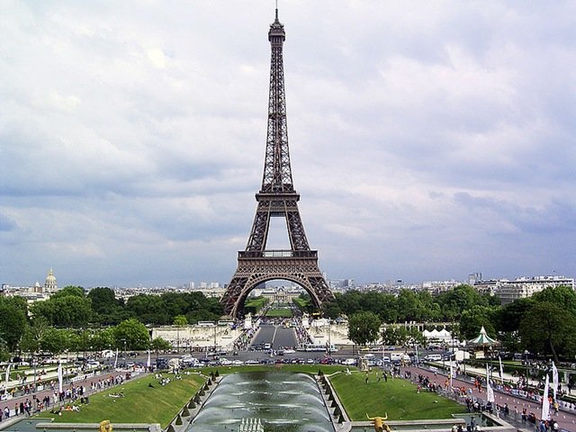 франция эйфелева башня фото