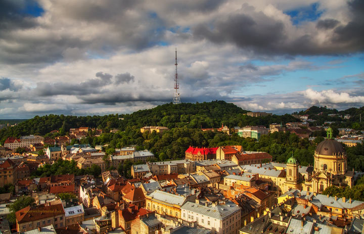 львов панорама фото