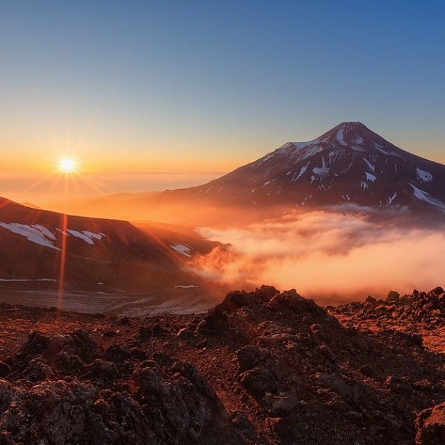 авачинский вулкан камчатка фото