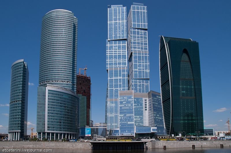 москва сити башни фото