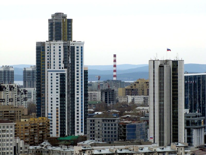 небоскреб антей екатеринбург фото