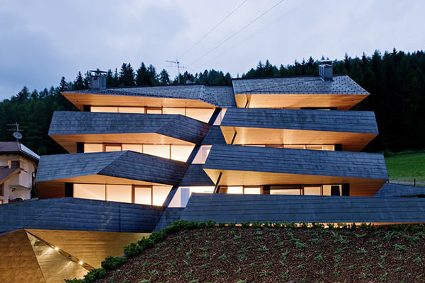 жилой дом dolomitenblick в южном тироле, plasma studio фото