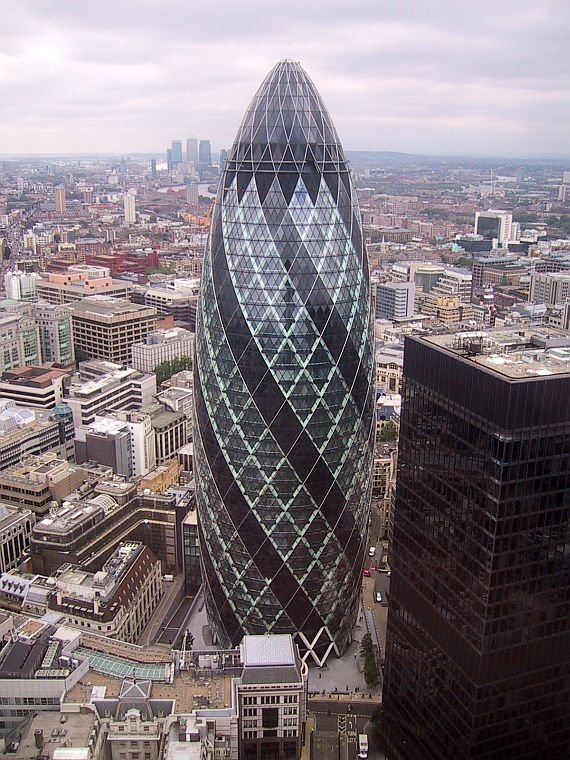 30 saint mary axe фото