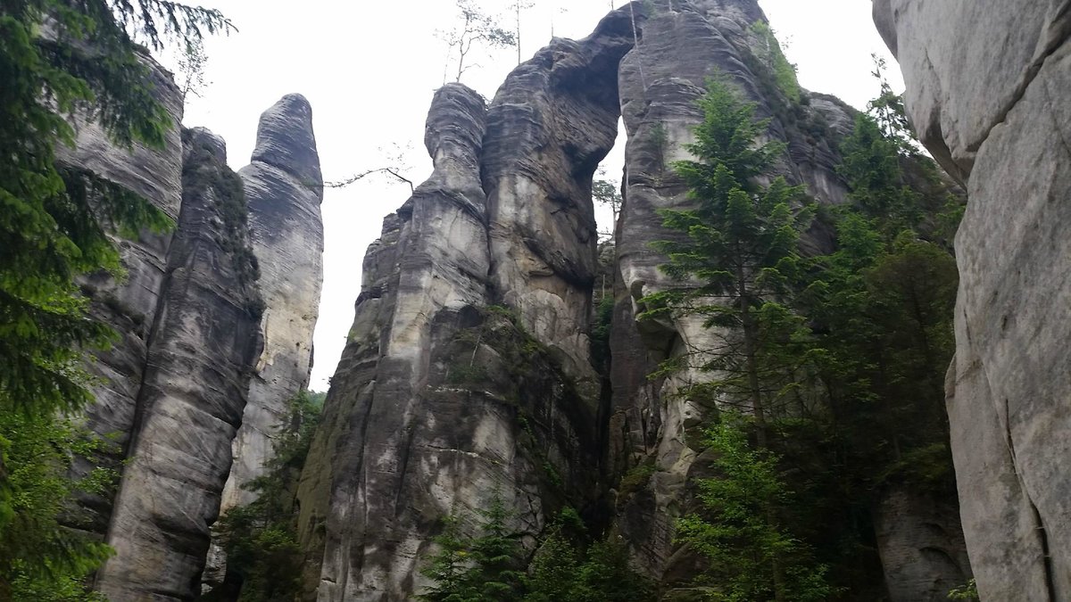 адршпах чехия скалы фото
