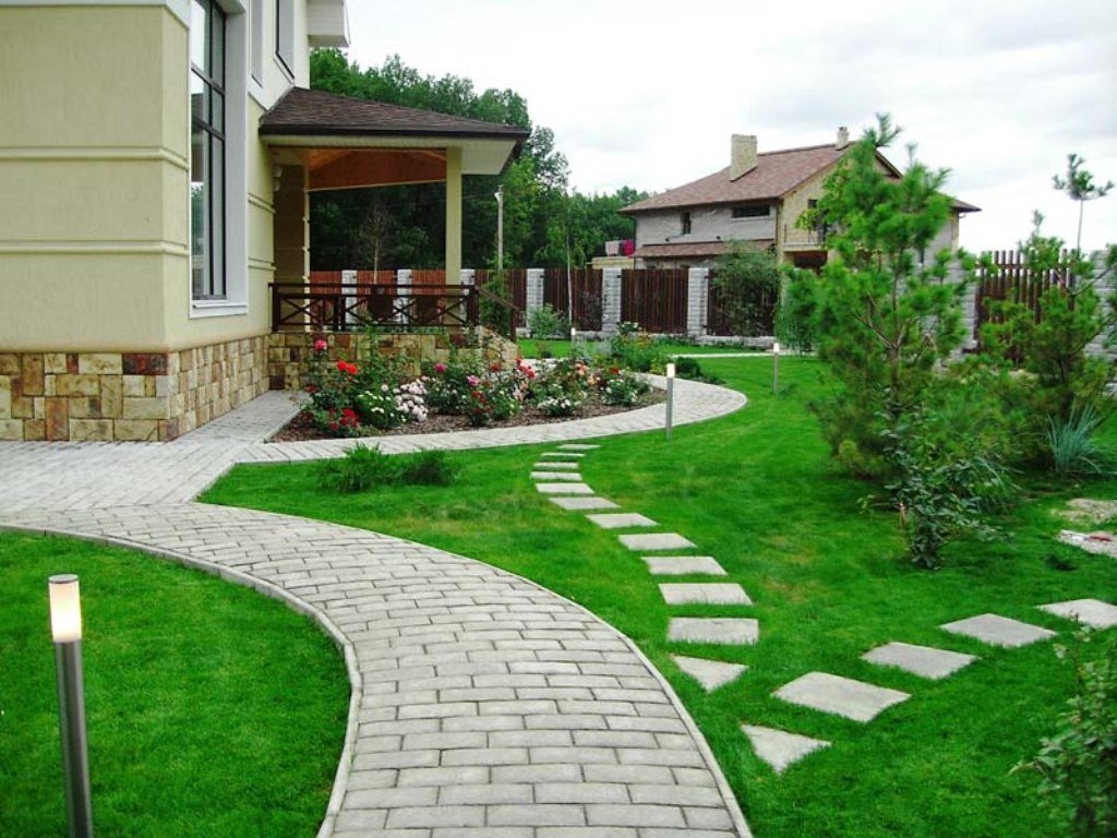 дорожки ландшафтный дизайн фото