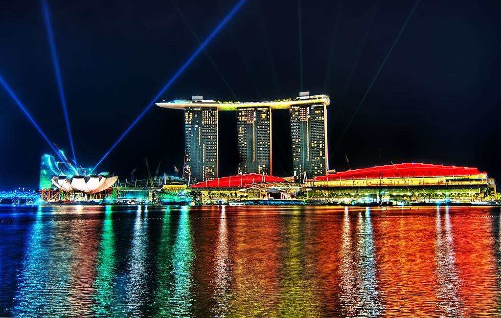 marina bay sands фото