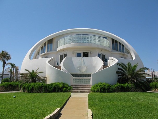 дом–купол (dome house). флорида, сша. фото