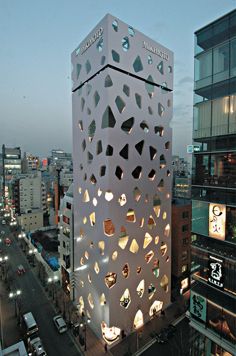 коммерческий центр mikimoto house в токио фото