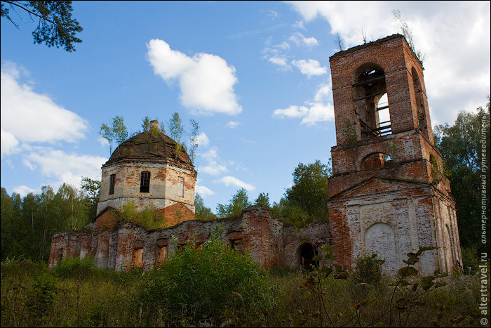заброшенная церковь шатура фото