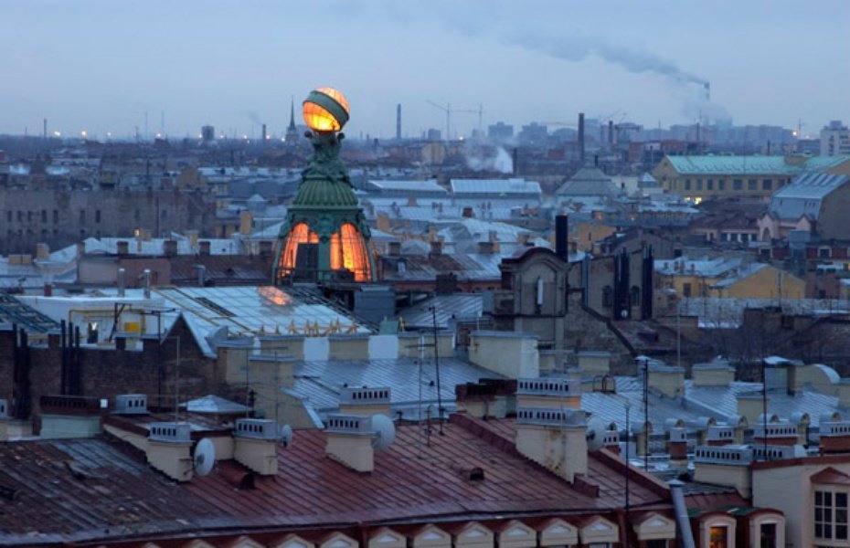 исаакиевский собор вид с крыши фото