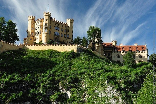 замок хоэншвангау фото