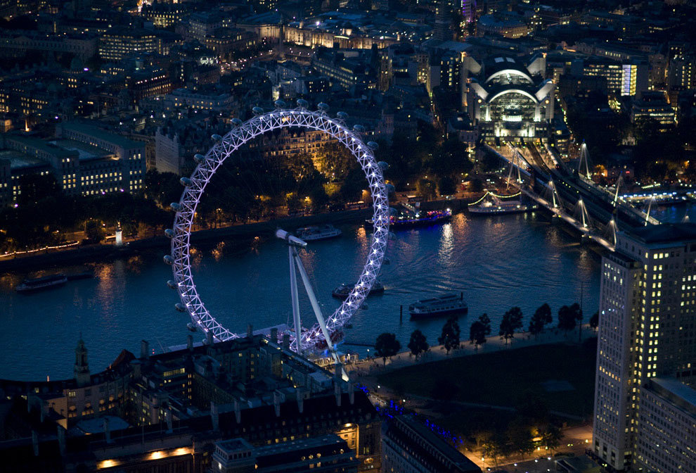 лондонский глаз london eye фото
