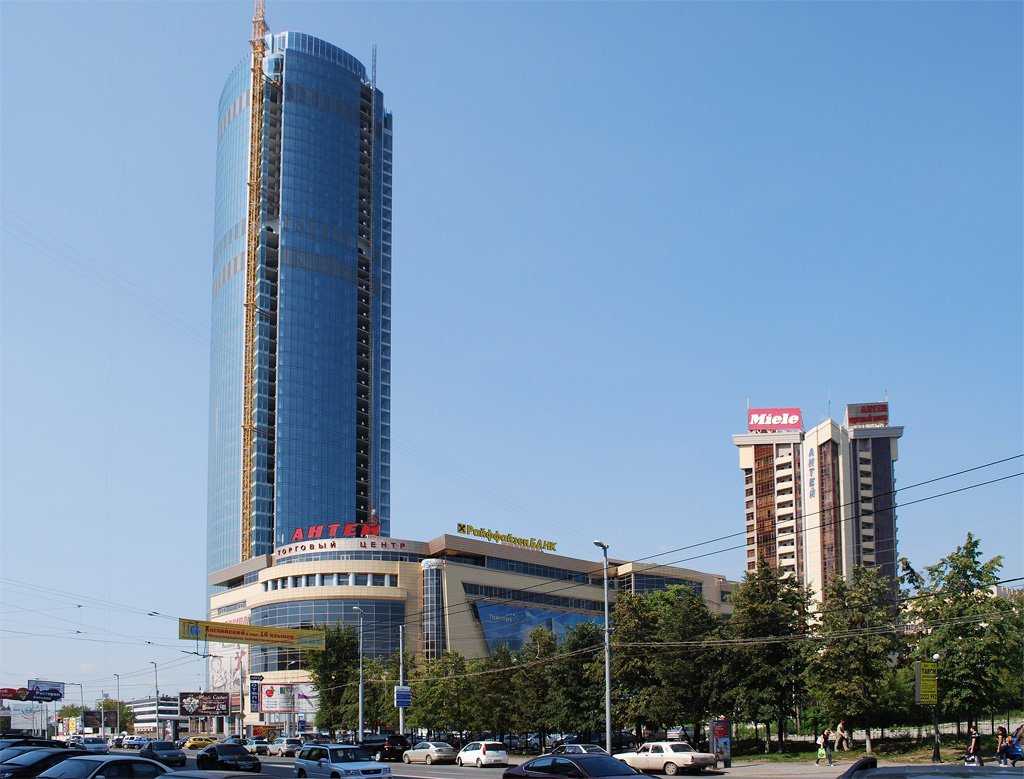 небоскреб антей екатеринбург фото