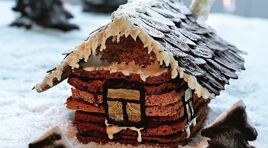 пряничный домик gingerbread house фото