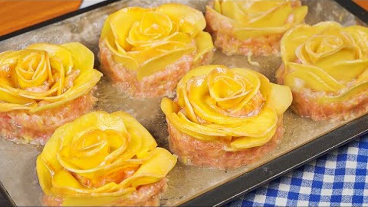 розочки из картофеля фото