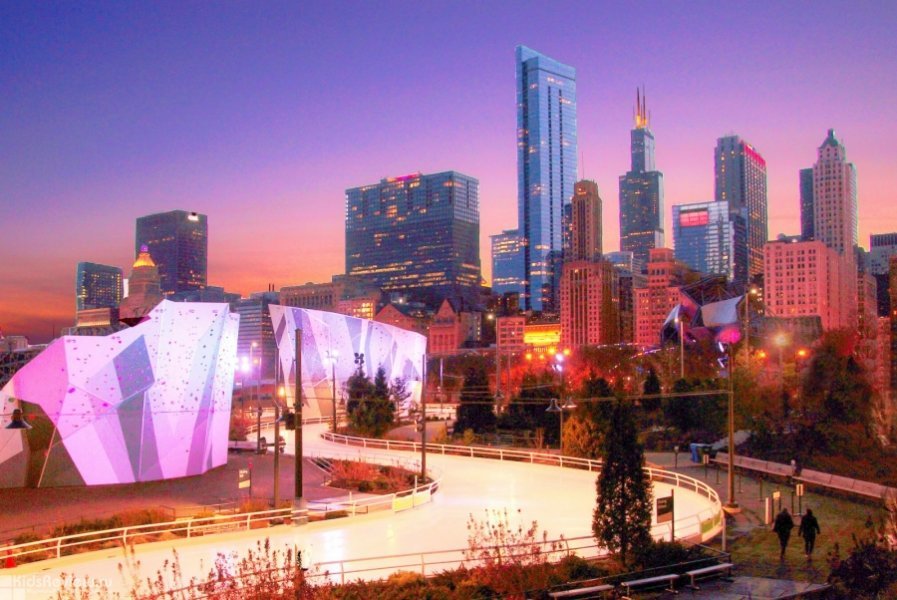 maggie daley park (чикаго, сша) фото