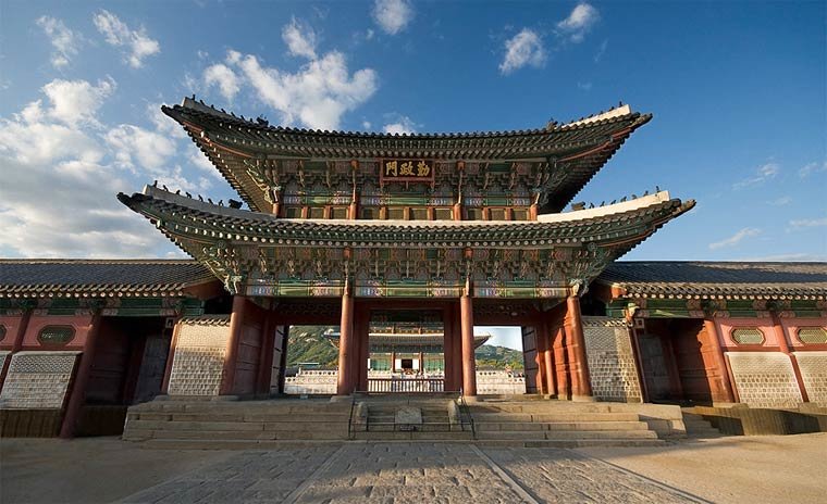 южная корея сеул дворец кенбоккун фото