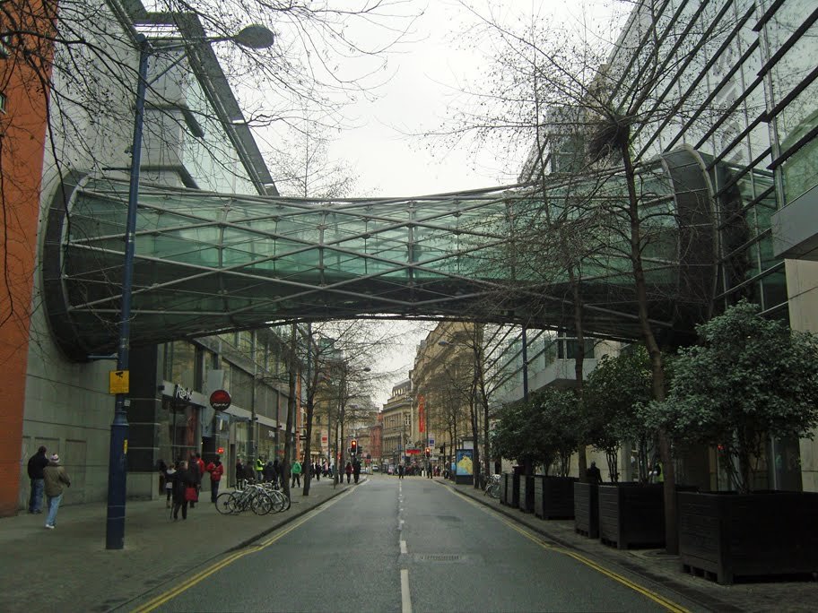 гиперболоидный мост в манчестере - corporation street bridge фото