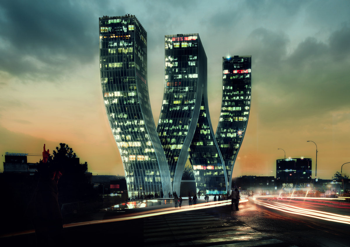 футуристическая архитектура фото