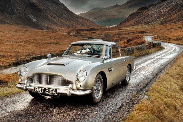 aston martin db5 джеймса фото