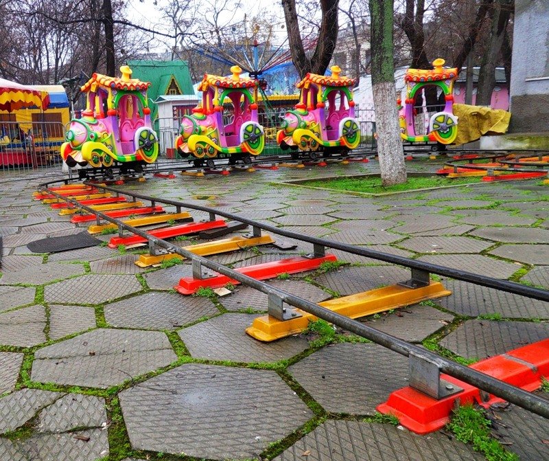 парк аттракционов в севастополе фото