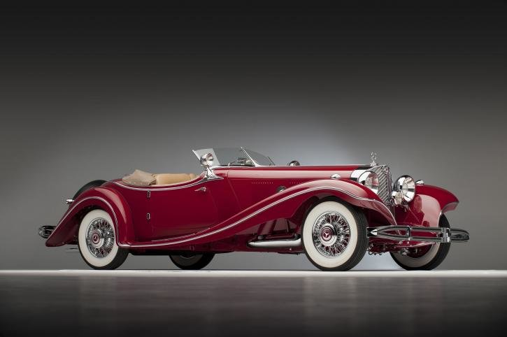 mercedes-benz 500k фото