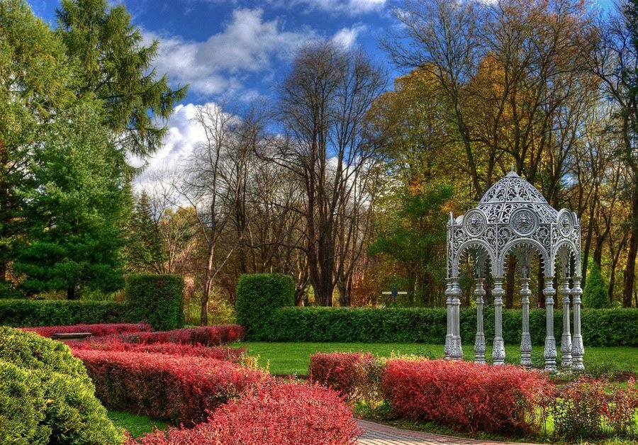 ботанический сад минск фото