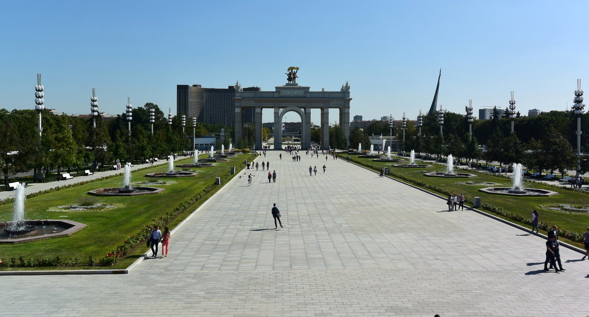 вднх в москве парк фото