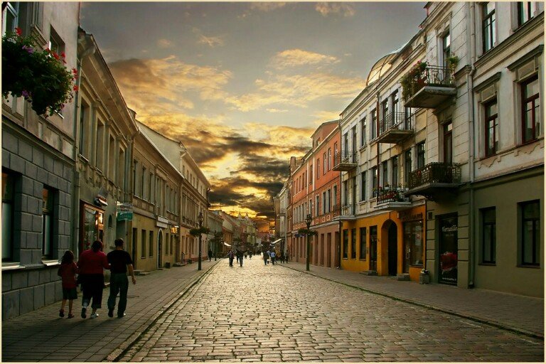 улицы каунаса фото