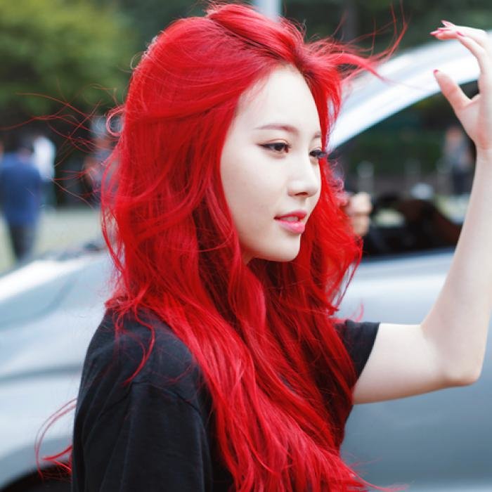 girls day yura red hair фото
