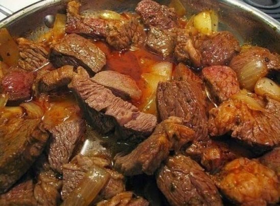 гуляш из говядины фото