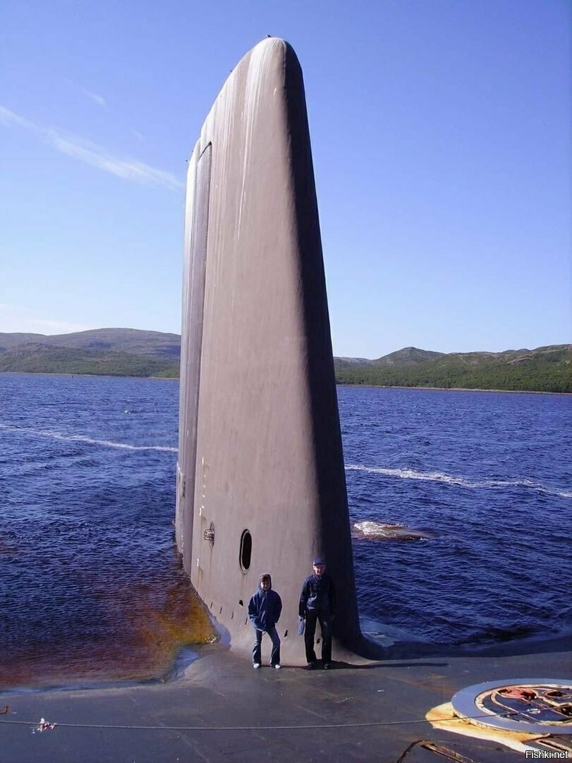 подводная лодка акула тайфун фото