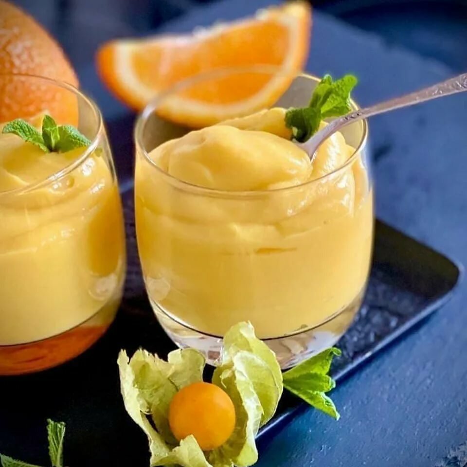 рецепт апельсинового мусса