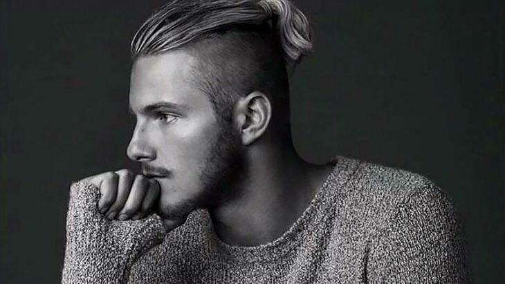андеркат man bun фото